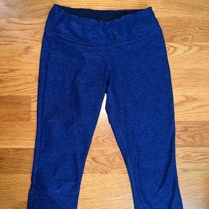 Blue New Balance 3/4 Leggings - Size Medium